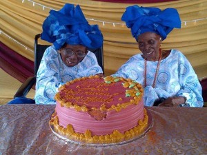 Centenarian twins