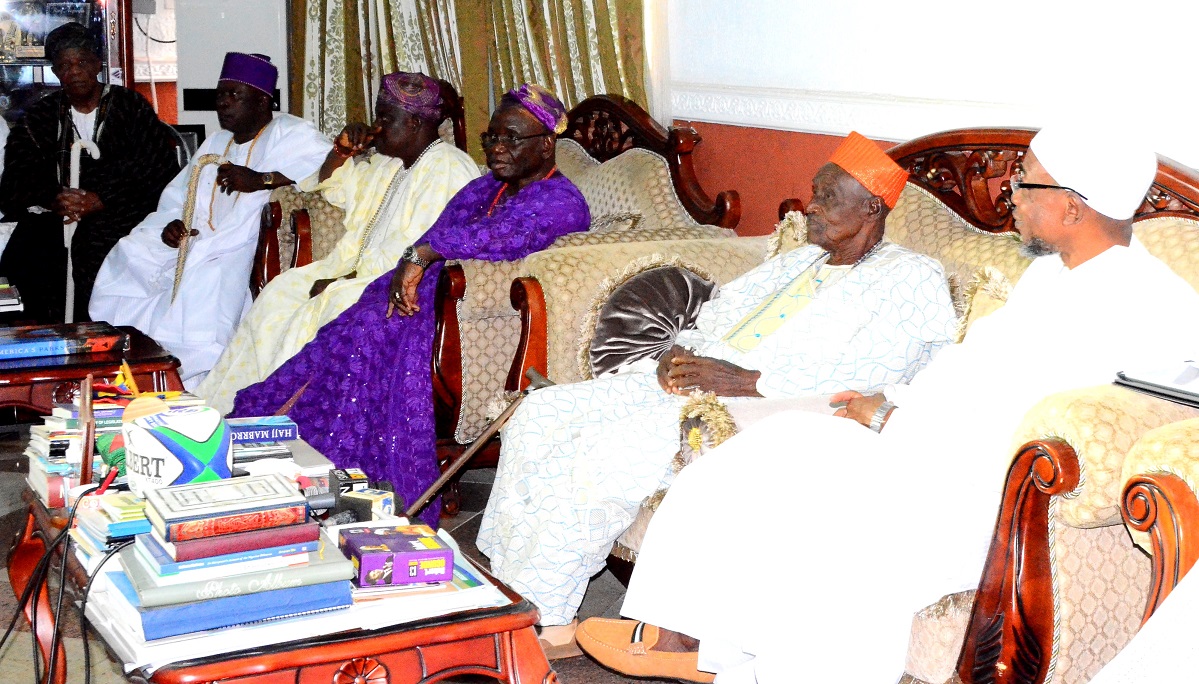 Traditional Council Visit the Aregbesola 3a